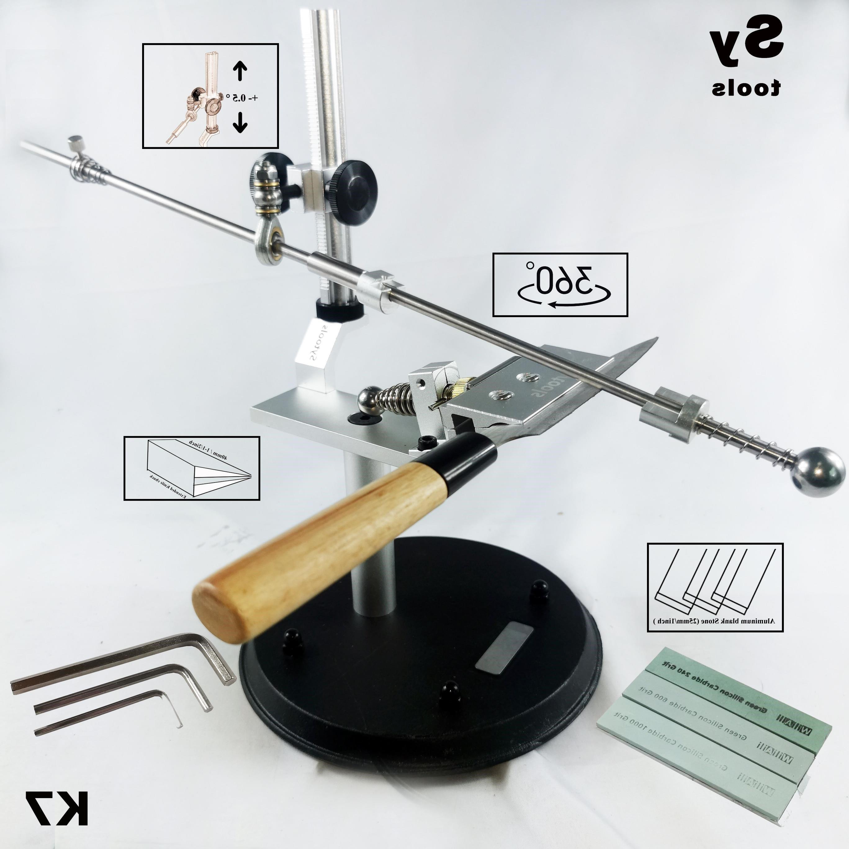 Професійна точилка для ножів із регульованим кутом на 360 градусів Turn 3  More Sytools K7 Whetstones, Точила для ножів - Добрий Кит